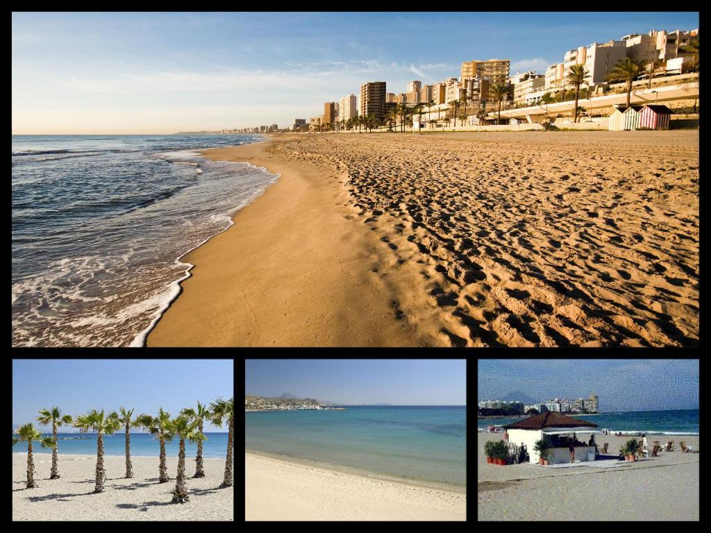 Apartamento Con Piscina Terraza Y Parking Apartman El Campello Kültér fotó